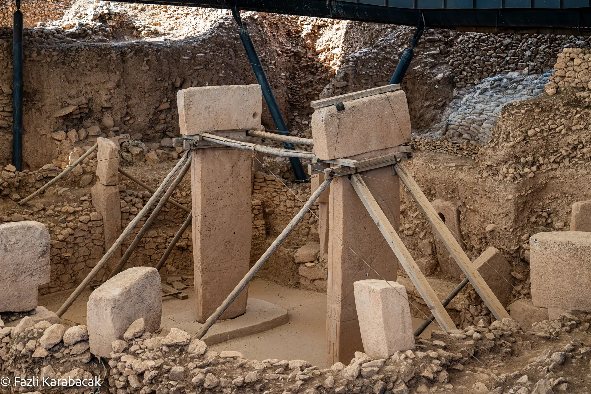 T-shaped pillars at Göbekli Tepe